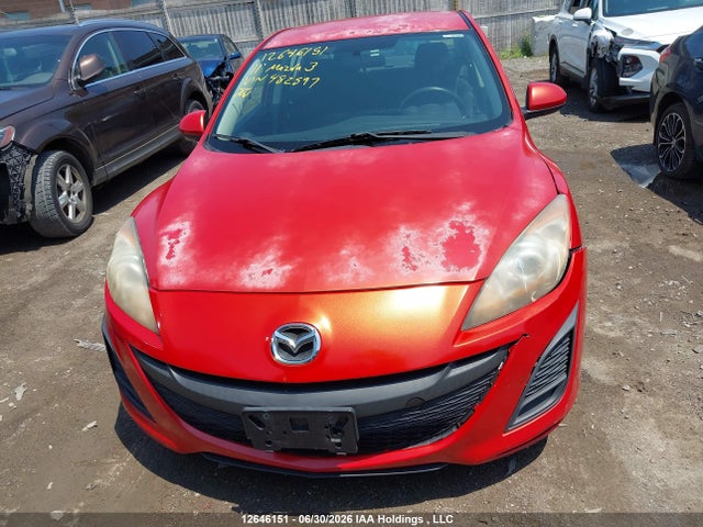 Aukcja sprzedaży 2011 Mazda Mazda3 Gx, vin: JM1BL1UF0B1482597, numer aukcji: 12646151