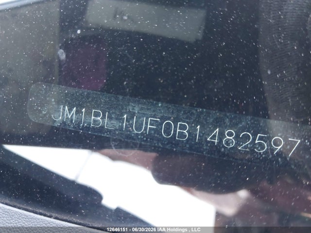 Aukcja sprzedaży 2011 Mazda Mazda3 Gx, vin: JM1BL1UF0B1482597, numer aukcji: 12646151