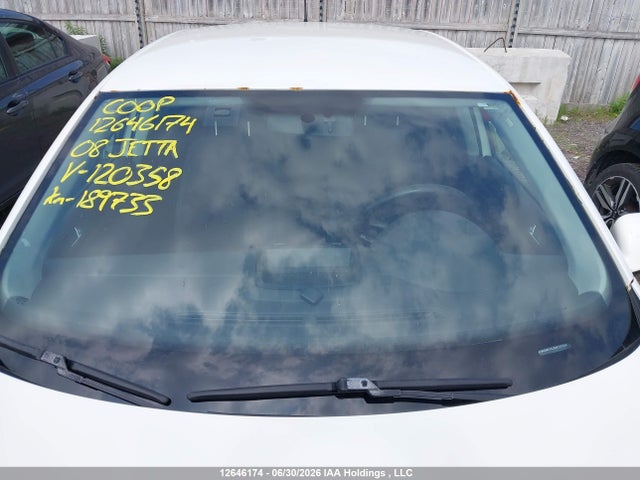Продажа на аукционе авто 2008 Volkswagen Jetta 2.5l Trendline, vin: 3VWGM31K28M120358, номер лота: 12646174