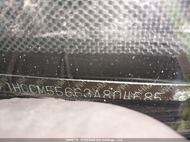 2003 Honda Accord Ex-l მანქანა იყიდება აუქციონზე, vin: 1HGCM55663A804685, აუქციონის ნომერი: 12646178