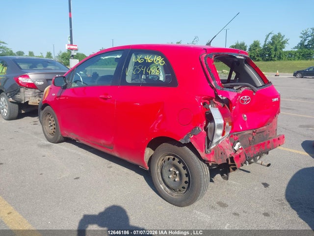 12646186 :رقم المزاد ، JTDJT903595254488 vin ، 2009 Toyota Yaris مزاد بيع