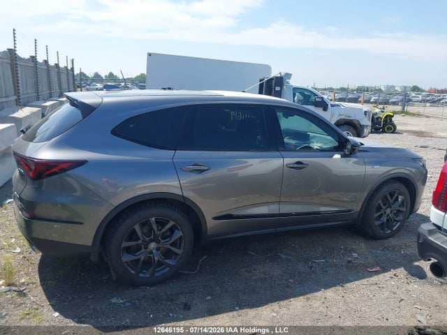 12646195 :رقم المزاد ، 5J8YE1H07NL801823 vin ، 2022 Acura Mdx A-spec مزاد بيع