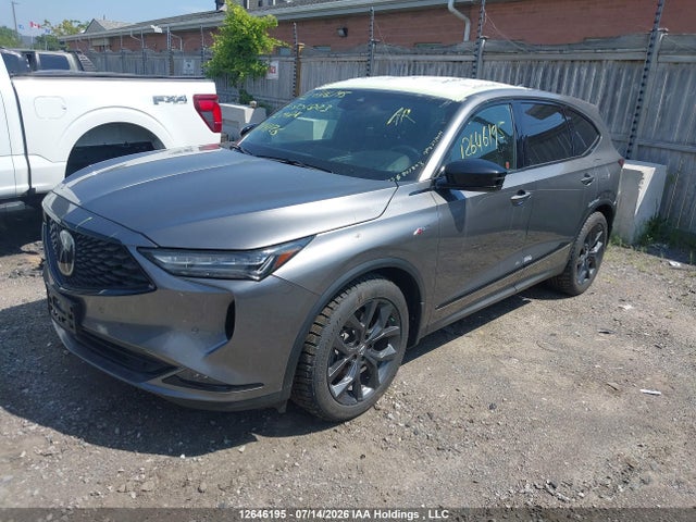 12646195 :رقم المزاد ، 5J8YE1H07NL801823 vin ، 2022 Acura Mdx A-spec مزاد بيع