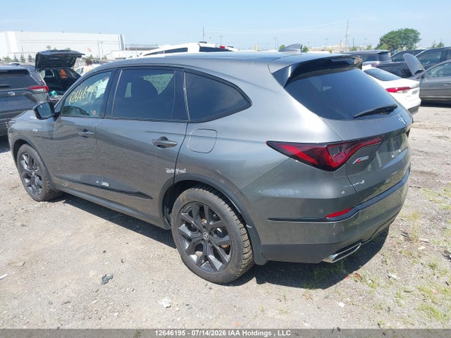 12646195 :رقم المزاد ، 5J8YE1H07NL801823 vin ، 2022 Acura Mdx A-spec مزاد بيع