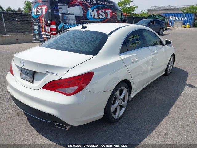 12646226 :رقم المزاد ، WDDSJ4GB3GN362900 vin ، 2016 Mercedes-benz Cla 250 4matic مزاد بيع
