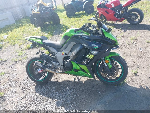 12646228 :رقم المزاد ، JKAZXCH14CA003347 vin ، 2012 Kawasaki Zx1000 H مزاد بيع