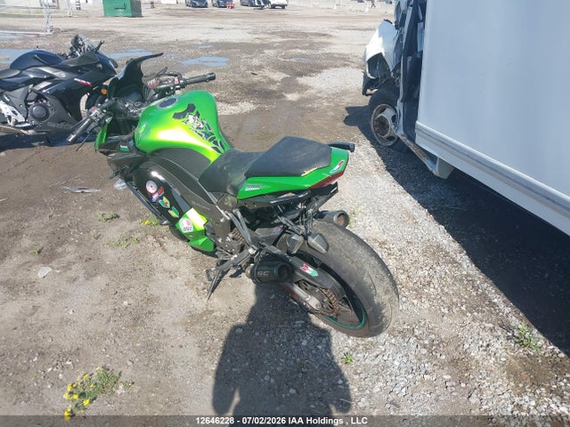 12646228 :رقم المزاد ، JKAZXCH14CA003347 vin ، 2012 Kawasaki Zx1000 H مزاد بيع