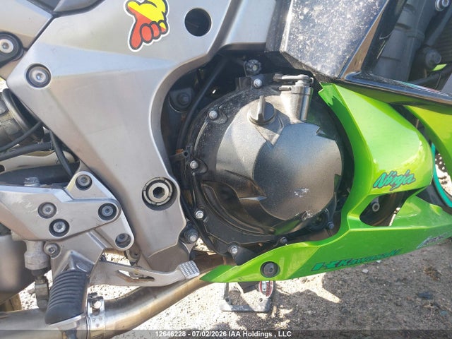 12646228 :رقم المزاد ، JKAZXCH14CA003347 vin ، 2012 Kawasaki Zx1000 H مزاد بيع