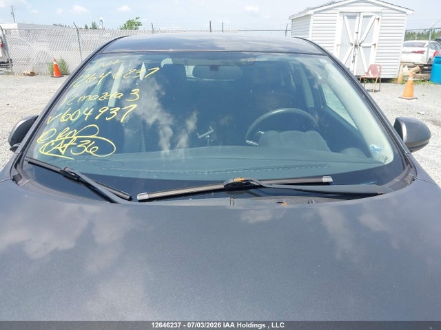 Aukcja sprzedaży 2012 Mazda Mazda3 Gx, vin: JM1BL1KF1C1604937, numer aukcji: 12646237