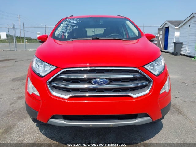 12646254 :رقم المزاد ، MAJ6S3KL8LC382610 vin ، 2020 Ford Ecosport Titanium مزاد بيع