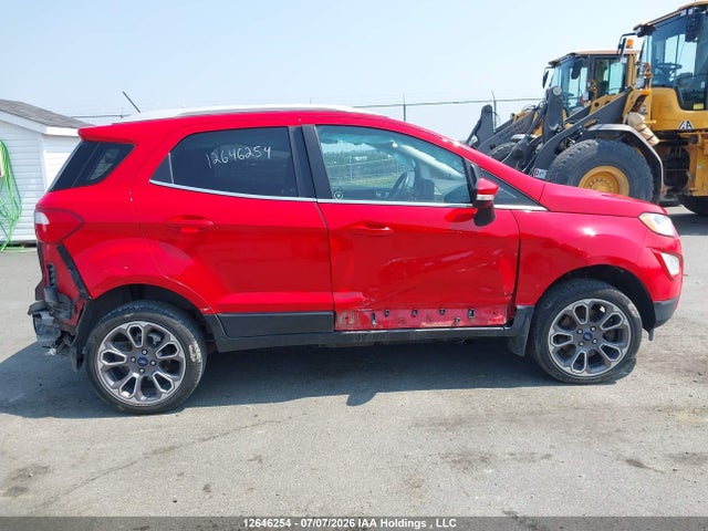 12646254 :رقم المزاد ، MAJ6S3KL8LC382610 vin ، 2020 Ford Ecosport Titanium مزاد بيع