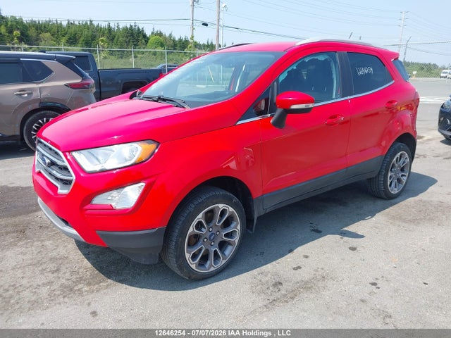 12646254 :رقم المزاد ، MAJ6S3KL8LC382610 vin ، 2020 Ford Ecosport Titanium مزاد بيع