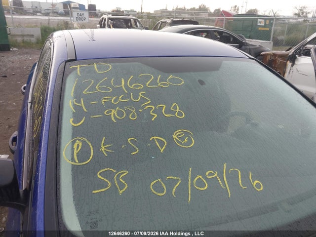 12646260 :رقم المزاد ، 1FADP3F20EL364597 vin ، 2014 Ford Focus Se مزاد بيع