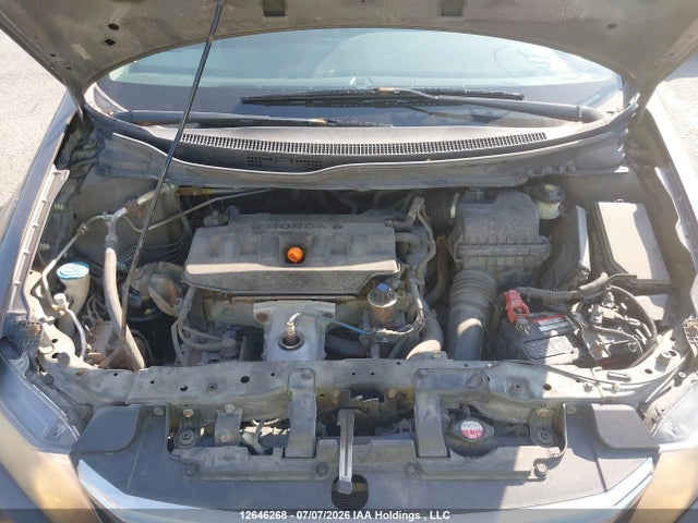 2012 Honda Civic Lx მანქანა იყიდება აუქციონზე, vin: 2HGFB2F43CH012543, აუქციონის ნომერი: 12646268
