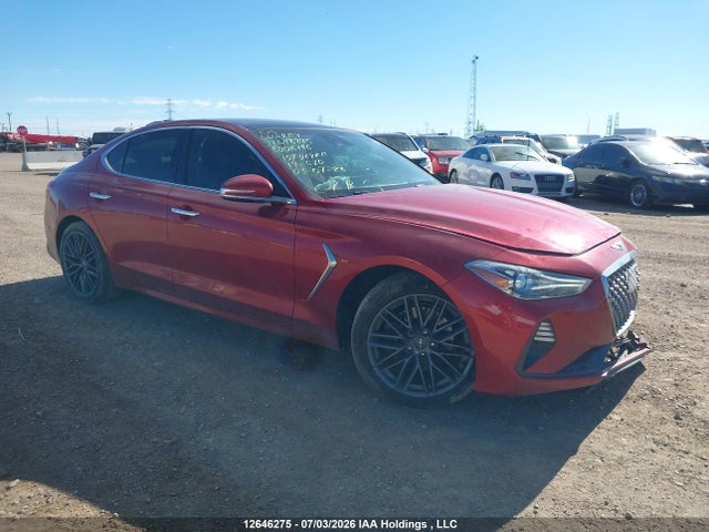 Aukcja sprzedaży 2019 Genesis G70 2.0t Elite, vin: KMTG64LAXKU016146, numer aukcji: 12646275
