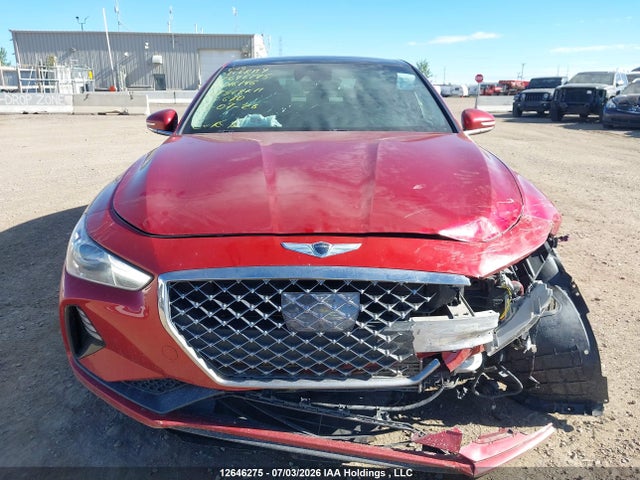 12646275 :رقم المزاد ، KMTG64LAXKU016146 vin ، 2019 Genesis G70 2.0t Elite مزاد بيع