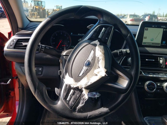 12646275 :رقم المزاد ، KMTG64LAXKU016146 vin ، 2019 Genesis G70 2.0t Elite مزاد بيع
