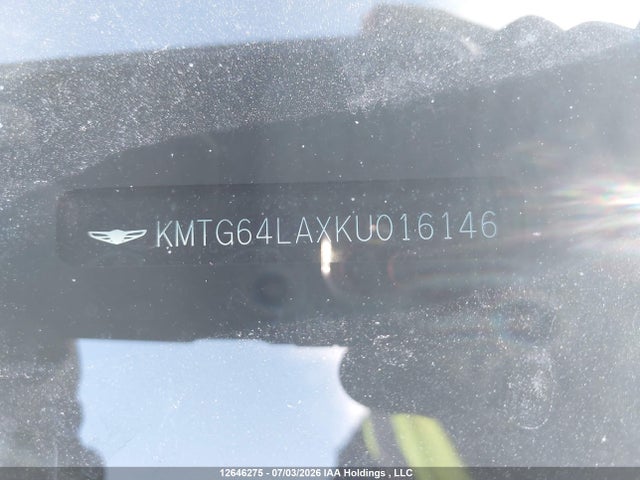 12646275 :رقم المزاد ، KMTG64LAXKU016146 vin ، 2019 Genesis G70 2.0t Elite مزاد بيع
