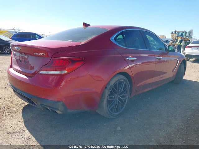 12646275 :رقم المزاد ، KMTG64LAXKU016146 vin ، 2019 Genesis G70 2.0t Elite مزاد بيع