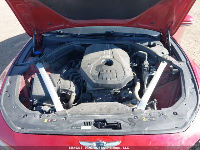 12646275 :رقم المزاد ، KMTG64LAXKU016146 vin ، 2019 Genesis G70 2.0t Elite مزاد بيع