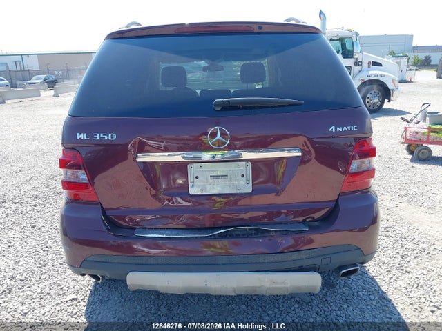12646276 :رقم المزاد ، 4JGBB86E08A351495 vin ، 2008 Mercedes-benz Ml 350 مزاد بيع