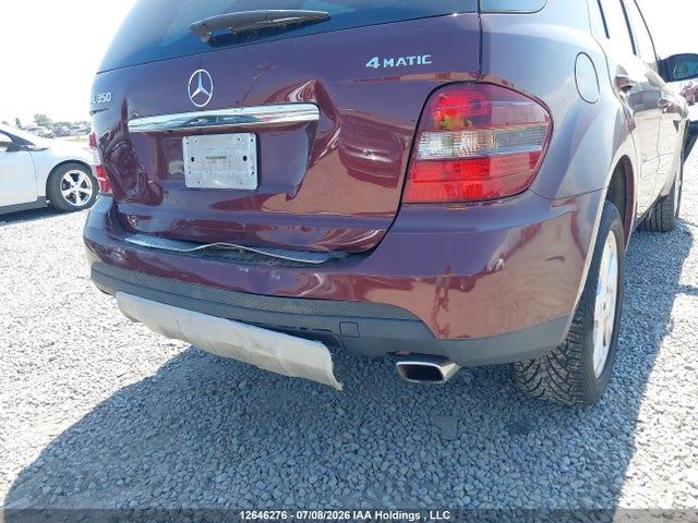 12646276 :رقم المزاد ، 4JGBB86E08A351495 vin ، 2008 Mercedes-benz Ml 350 مزاد بيع