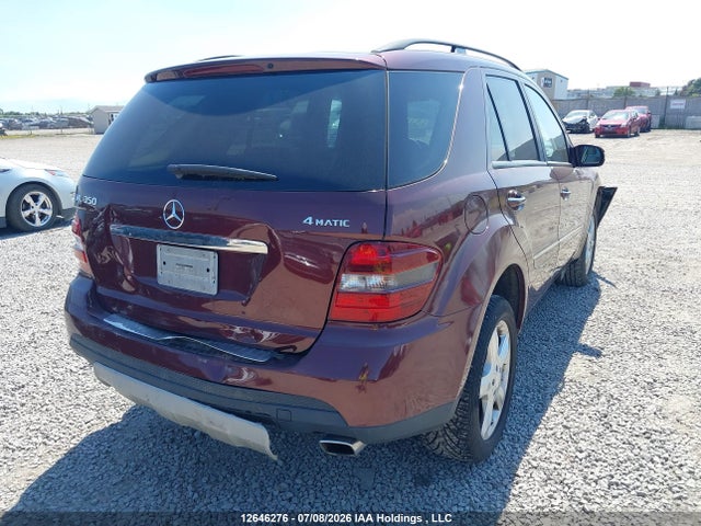 12646276 :رقم المزاد ، 4JGBB86E08A351495 vin ، 2008 Mercedes-benz Ml 350 مزاد بيع