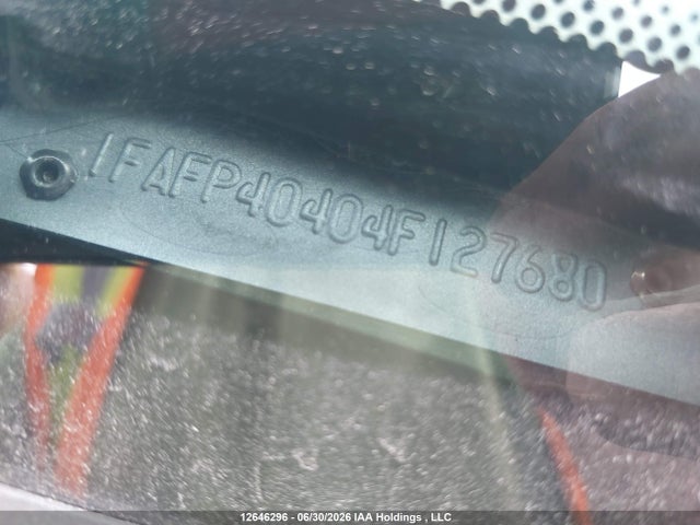 12646296 :رقم المزاد ، 1FAFP40404F127680 vin ، 2004 Ford Mustang مزاد بيع