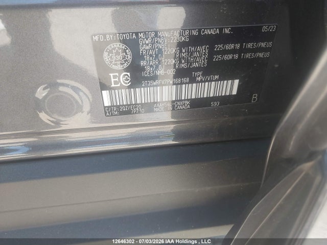 Toyota RAV4 2023 2T35WRFV7PW168168 Image 9