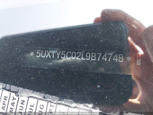 Aukcja sprzedaży 2020 Bmw X3 Xdrive30i, vin: 5UXTY5C02L9B74748, numer aukcji: 12646306