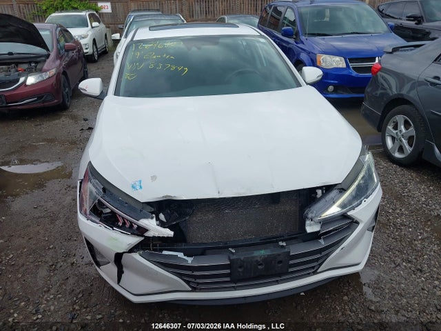 12646307 :رقم المزاد ، KMHD84LF3KU837849 vin ، 2019 Hyundai Elantra Preferred مزاد بيع