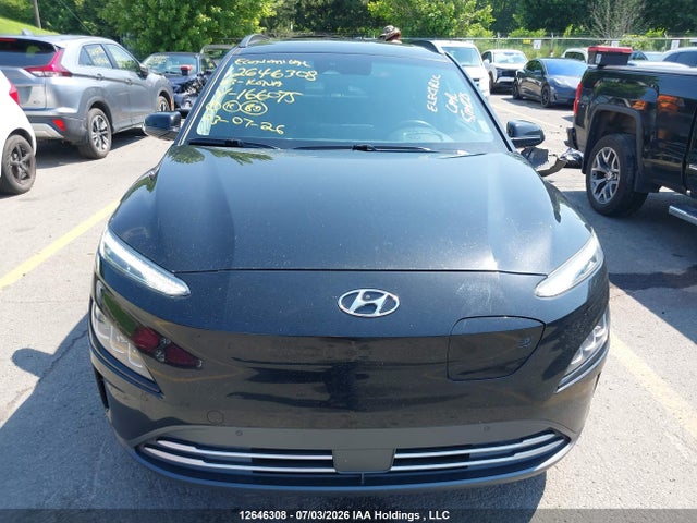 2023 Hyundai Kona Electric Ultimate მანქანა იყიდება აუქციონზე, vin: KM8K33AG9PU166075, აუქციონის ნომერი: 12646308
