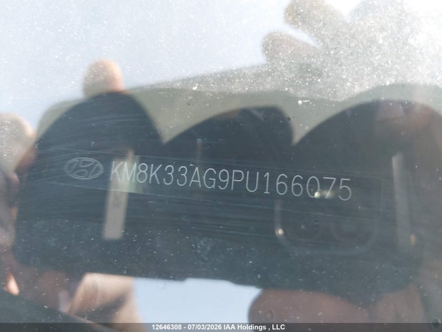 2023 Hyundai Kona Electric Ultimate მანქანა იყიდება აუქციონზე, vin: KM8K33AG9PU166075, აუქციონის ნომერი: 12646308