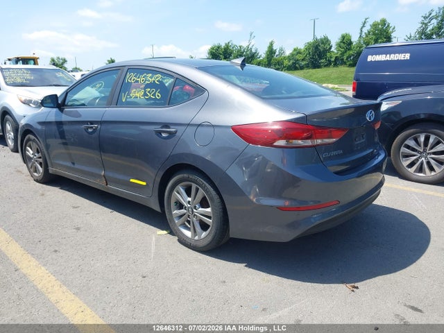 12646312 :رقم المزاد ، KMHD84LFXJU542326 vin ، 2018 Hyundai Elantra Gl مزاد بيع