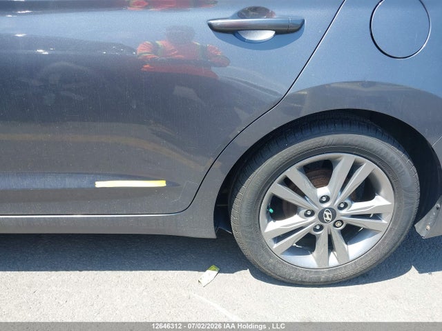 12646312 :رقم المزاد ، KMHD84LFXJU542326 vin ، 2018 Hyundai Elantra Gl مزاد بيع