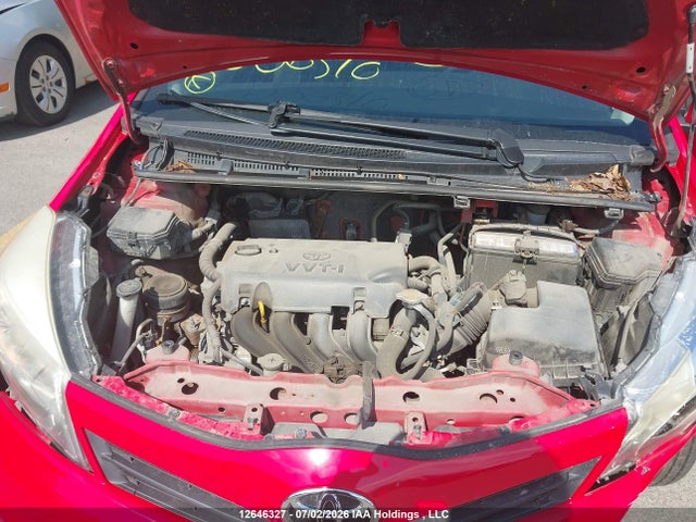 2014 Toyota Yaris Le მანქანა იყიდება აუქციონზე, vin: VNKKTUD32EA006340, აუქციონის ნომერი: 12646327