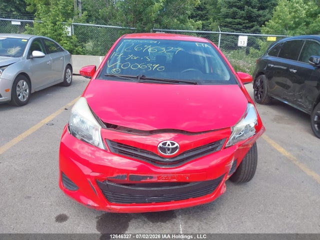 2014 Toyota Yaris Le მანქანა იყიდება აუქციონზე, vin: VNKKTUD32EA006340, აუქციონის ნომერი: 12646327