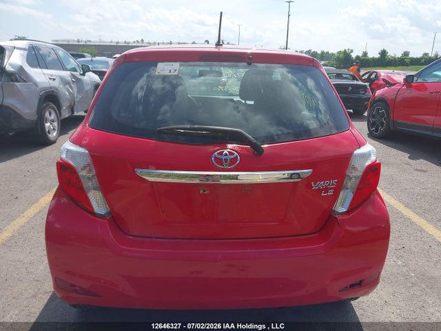 2014 Toyota Yaris Le მანქანა იყიდება აუქციონზე, vin: VNKKTUD32EA006340, აუქციონის ნომერი: 12646327