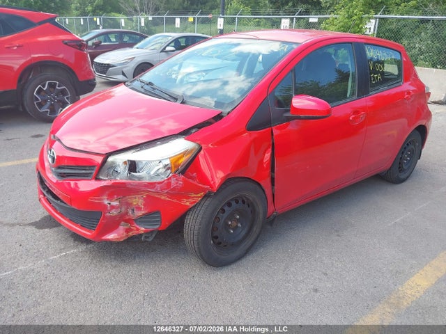2014 Toyota Yaris Le მანქანა იყიდება აუქციონზე, vin: VNKKTUD32EA006340, აუქციონის ნომერი: 12646327
