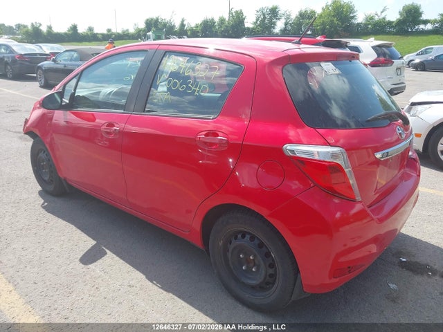 2014 Toyota Yaris Le მანქანა იყიდება აუქციონზე, vin: VNKKTUD32EA006340, აუქციონის ნომერი: 12646327