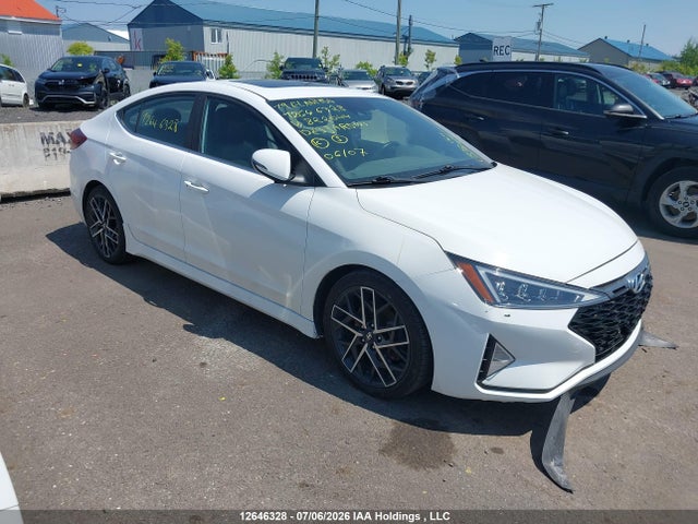 Aukcja sprzedaży 2019 Hyundai Elantra Sport, vin: KMHD04LB1KU822044, numer aukcji: 12646328