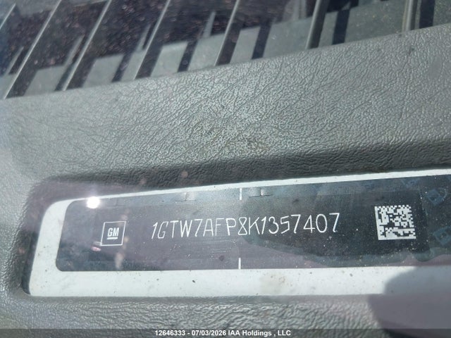 1GTW7AFP8K1357407 GMC Savana G2500