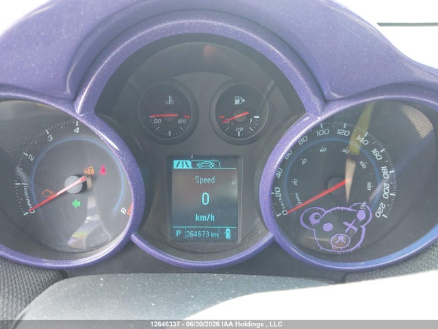 12646337 :رقم المزاد ، 1G1PC5SB5D7255718 vin ، 2013 Chevrolet Cruze Lt مزاد بيع