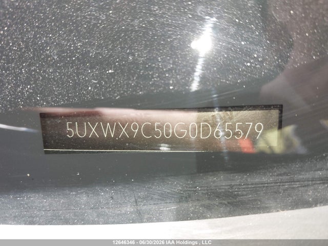 Aukcja sprzedaży 2016 Bmw X3 Xdrive28i, vin: 5UXWX9C50G0D65579, numer aukcji: 12646346