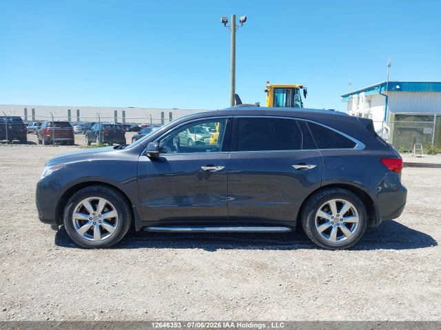 2016 Acura Mdx Elite მანქანა იყიდება აუქციონზე, vin: 5FRYD4H8XGB508110, აუქციონის ნომერი: 12646353