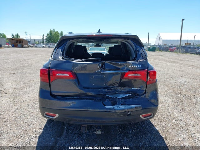 2016 Acura Mdx Elite მანქანა იყიდება აუქციონზე, vin: 5FRYD4H8XGB508110, აუქციონის ნომერი: 12646353