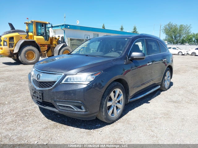 2016 Acura Mdx Elite მანქანა იყიდება აუქციონზე, vin: 5FRYD4H8XGB508110, აუქციონის ნომერი: 12646353