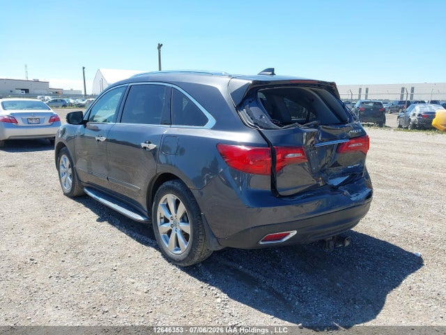 2016 Acura Mdx Elite მანქანა იყიდება აუქციონზე, vin: 5FRYD4H8XGB508110, აუქციონის ნომერი: 12646353