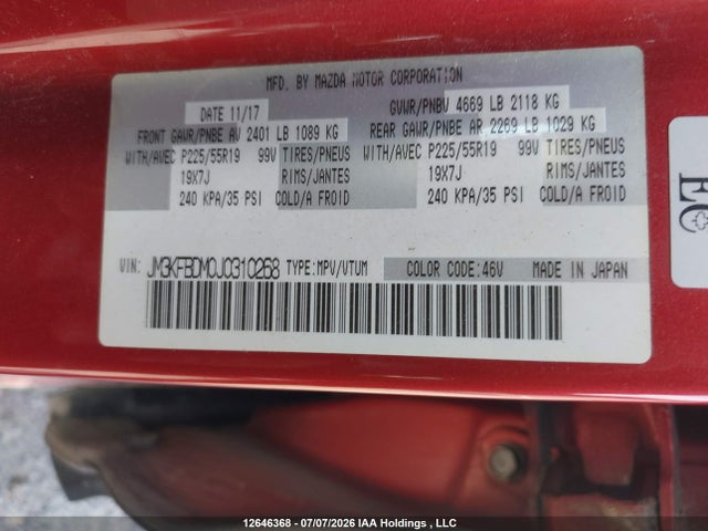 Mazda CX-5 GT 2018 JM3KFBDM0J0310268 Image 19