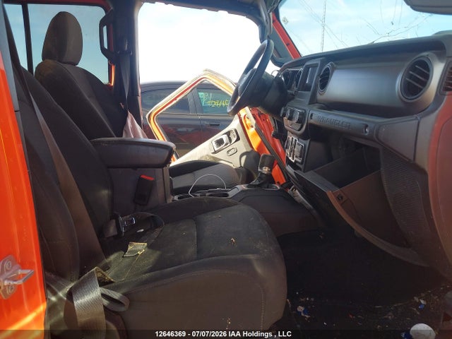 12646369 :رقم المزاد ، 1C4HJXDN7JW216294 vin ، 2018 Jeep Wrangler Unlimited Sport مزاد بيع